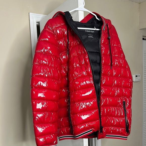 Red Puffer Jacket - Picture 4 of 4